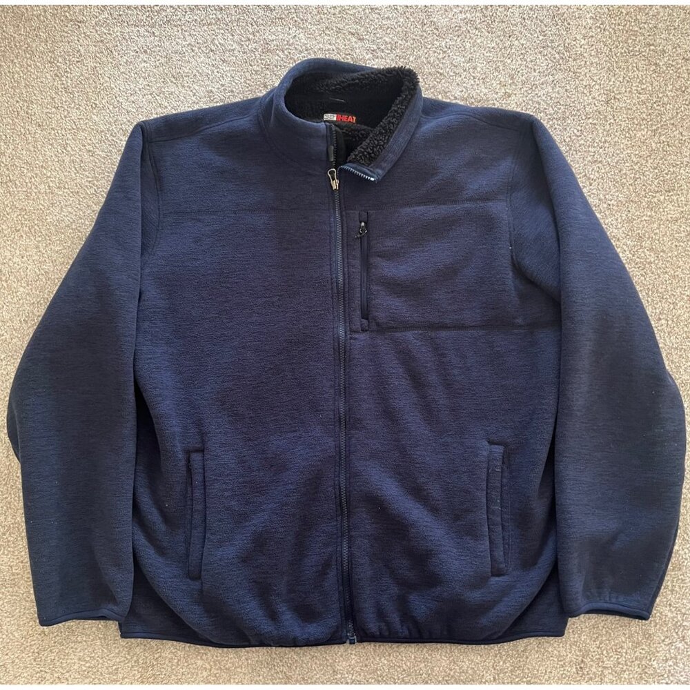 32 Degrees Heat Super Soft Shell Sherpa Fleece Fu… - image 1